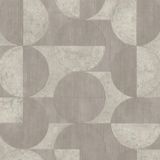 Papel De Parede Concrete Geométrico Cinza 521351