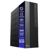 Computador Tob Slim Compacto 4 Geração Intel Core I3 Ssd 240gb Memória 8gb Windows 10 Trial Desktop Pc Cpu