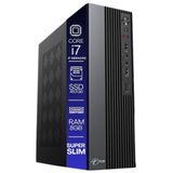 Computador Tob Slim Compacto 4 Geração Intel Core I7 Ssd 480gb Memória 8gb Windows 10 Trial Desktop Pc Cpu