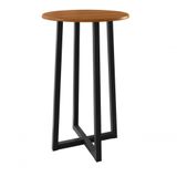 Mesa Bistrô Para Área Gourmet Madeira Maciça 0,70m - Coliseu - Paonanda Decor