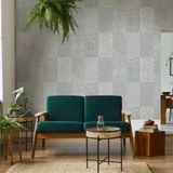 Papel De Parede Ivy Geométrico Cinza 6807-10