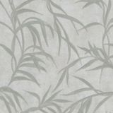 Papel De Parede Jackie Folhagem Cinza 34286