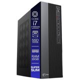 Computador Tob Slim Compacto 4 Geração Intel Core I7 Ssd 240gb Memória 16gb Windows 10 Trial Desktop Pc Cpu