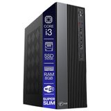 Computador Tob Slim Compacto Intel Core I3 Ssd 240gb Memória 8gb Rede Sem Fio Windows 10 Trial Desktop Pc Cpu
