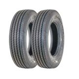 Kit 2 Pneus Ling Long Aro 17.5 215/75r17.5 Llf86 135/133j 16pr