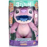 Stitch Pelucia Interativa Chatty Angel 50 Sons 30 Cm Sunny