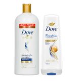 Kit Shampoo Reconstrução Completa 670ml + Condicionador Reconstrução Completa 400ml