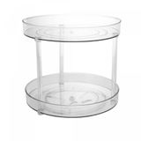 Organizador Giratório 2 Andares De Plástico My Box 27cm