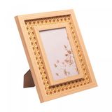 Porta Retrato De Mdf Com Treliça 15cm X 20cm - Lyo