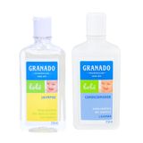Kit Shampoo Relaxante Granado Bebê Camomila 250ml E Condicionador Granado Bebê Lavanda Com 250ml