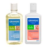 Kit Shampoo Infantil Granado Bebê Lavanda 250ml E Condicionador Granado Bebê Calêndula 250ml