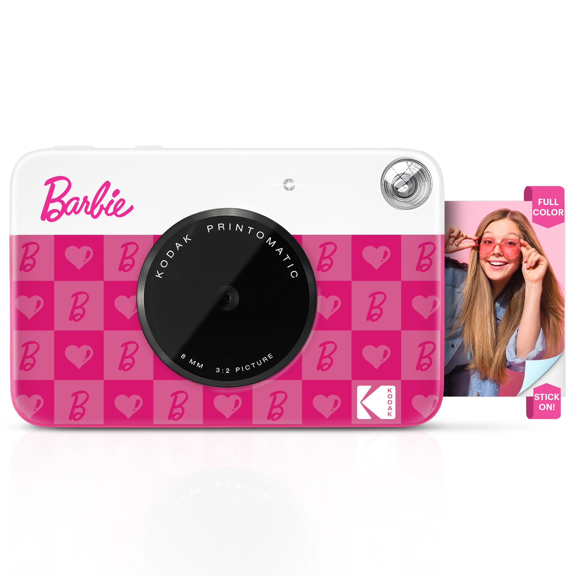 Câmera Digital Kodak X Barbie Printomatic 5mp Com Papel De Zinco