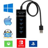 Hub Usb 3.0 Nintendo Switch Ps4 Ps5 Xbox One Xone Series S X Playstation