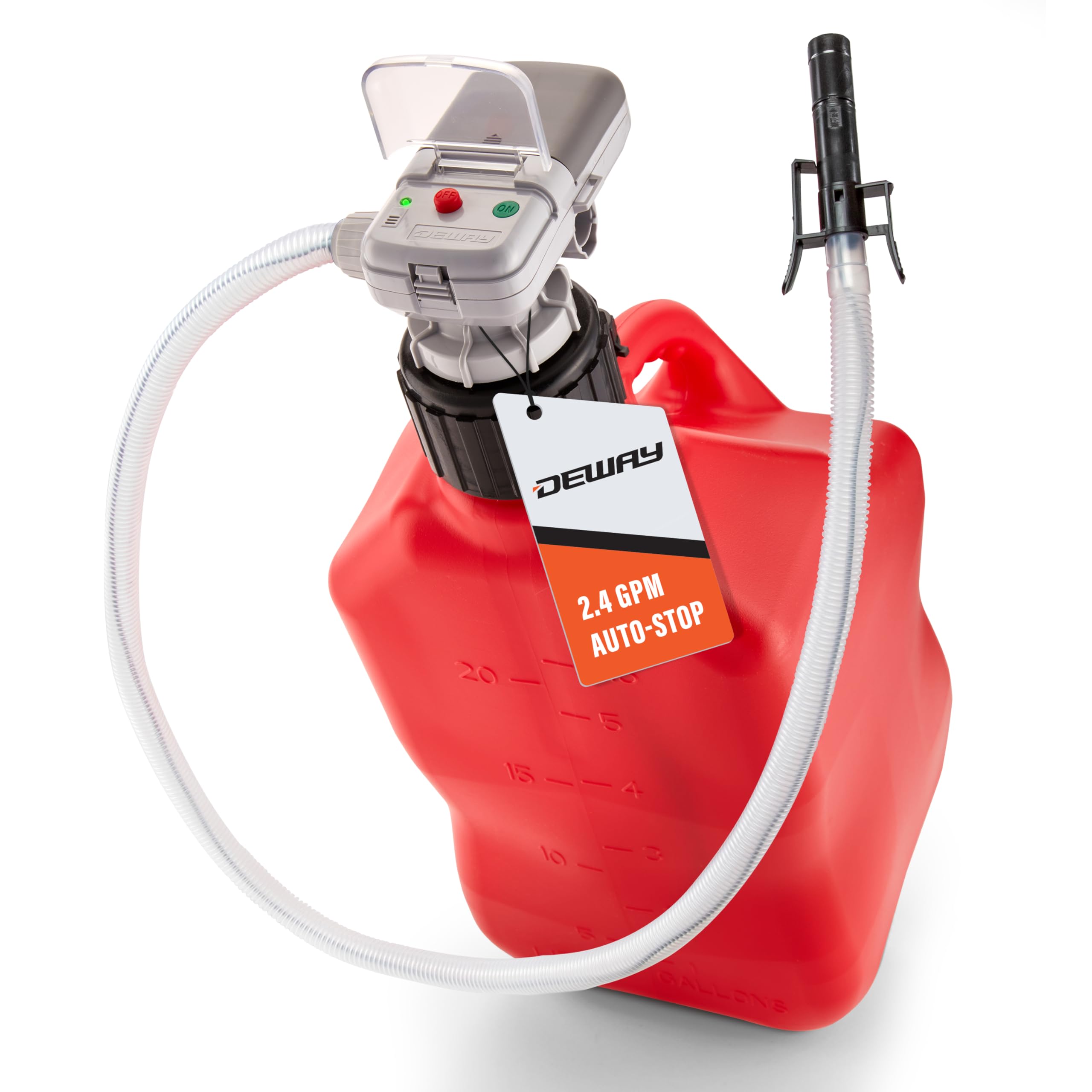 Bomba De Transferência De Combustível Deway Automatic Aa Alimentada Por Bateria