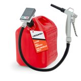 Bomba De Transferência De Combustível Para Lata De Gás Deway Fast 14,4 Lpm Com Acessórios