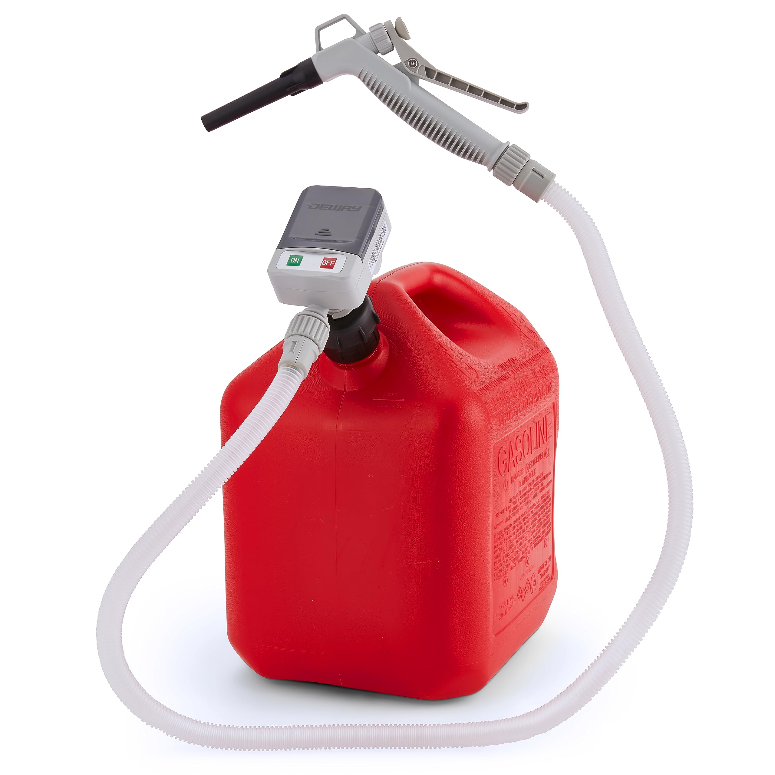 Bomba De Transferência Elétrica Deway Automatic Fuel Com Bocal