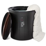 Aquecedor De Toalhas Live Fine Bucket Style Com Toalha Led De 40x70cm
