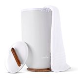 Aquecedor De Toalhas Livefine Large Bucket Style Com Temporizador E Desligamento Automático