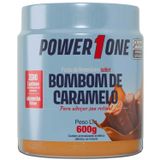 Pasta De Amendoim Bombom De Caramelo Power1one 600g