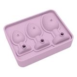 Forma Gelo Formato Plug Sexy Sensual - Silicone Premium