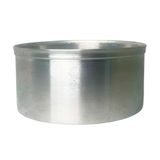 Forma Assadeira Redonda Aluminio 1 Litro 15x7 Cm Cozimento