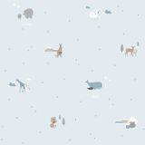 Papel De Parede Sambori Family 7004-1 - Rolo 10m X 0,53m