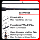 Vara Lms Rods Falcon 2,10m 20-30lbs 60-100gr 2pc