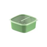 Pote Tramontina Mixcolor Polipropileno Verde Sálvia Tampa Transparente 3,4 L Tramontina