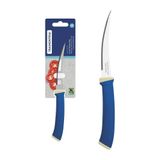 Faca Para Tomate Tramontina Felice Lâmina Aço Inox Cabo Polipropileno Azul 4 Tramontina