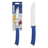 Faca Cozinha Tramontina Felice Lâmina Aço Inox Cabo Polipropileno Azul 6 Tramontina