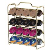 Organizador Porta Cápsulas De Café Compatível Com Dolce Gusto Dourado Future 1145dd