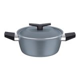 Caçarola Tramontina Spezia Induction Alumínio Antiaderente Starflon Excellent Azul Ardósia 24 Cm Tramontina