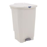 Lixeira Tramontina T-force Em Polipropileno Branco 100 L Tramontina