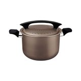 Espagueteira Tramontina Milazzo Alumínio Antiaderente Starflon Max Amêndoa 22 Cm Tramontina