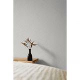 Papel De Parede Maison Aspecto Têxtil Cinza Mn1006