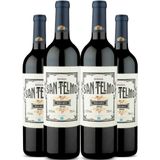 Vinho Tinto San Telmo Malbec 750ml Kit 4 Garrafas