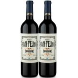 Kit 2 Garrafas Vinho Tinto San Telmo Cabernet Sauvignon 750ml