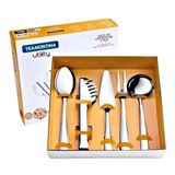 Jogo De Utensílios Tramontina Utility Aço Inox 5 Peças
