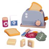 Brinquedo Didático Conjunto Torradeira Tj272 14 Peças