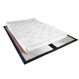 Colchão Futon King Dobrável Sofa Cama Acquablock Branco Off