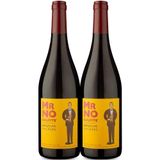 Kit 2 Garrafas Vinho Tinto Albert Bichot Mr No Sulfite Beaujolais Villages 750ml