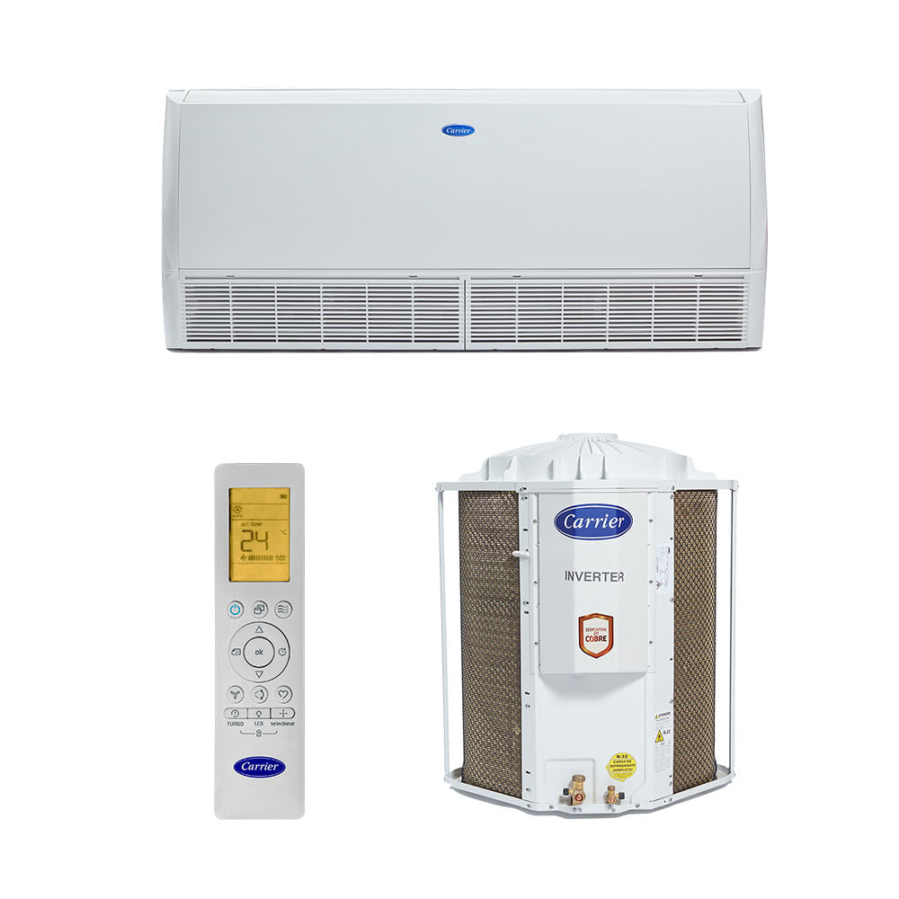 Ar Condicionado Split Piso Teto 60000 Btu Frio Connect Xpower - Inverter - Springer Carrier - 220v - 42zqve60c5 / 38ccve60515mc