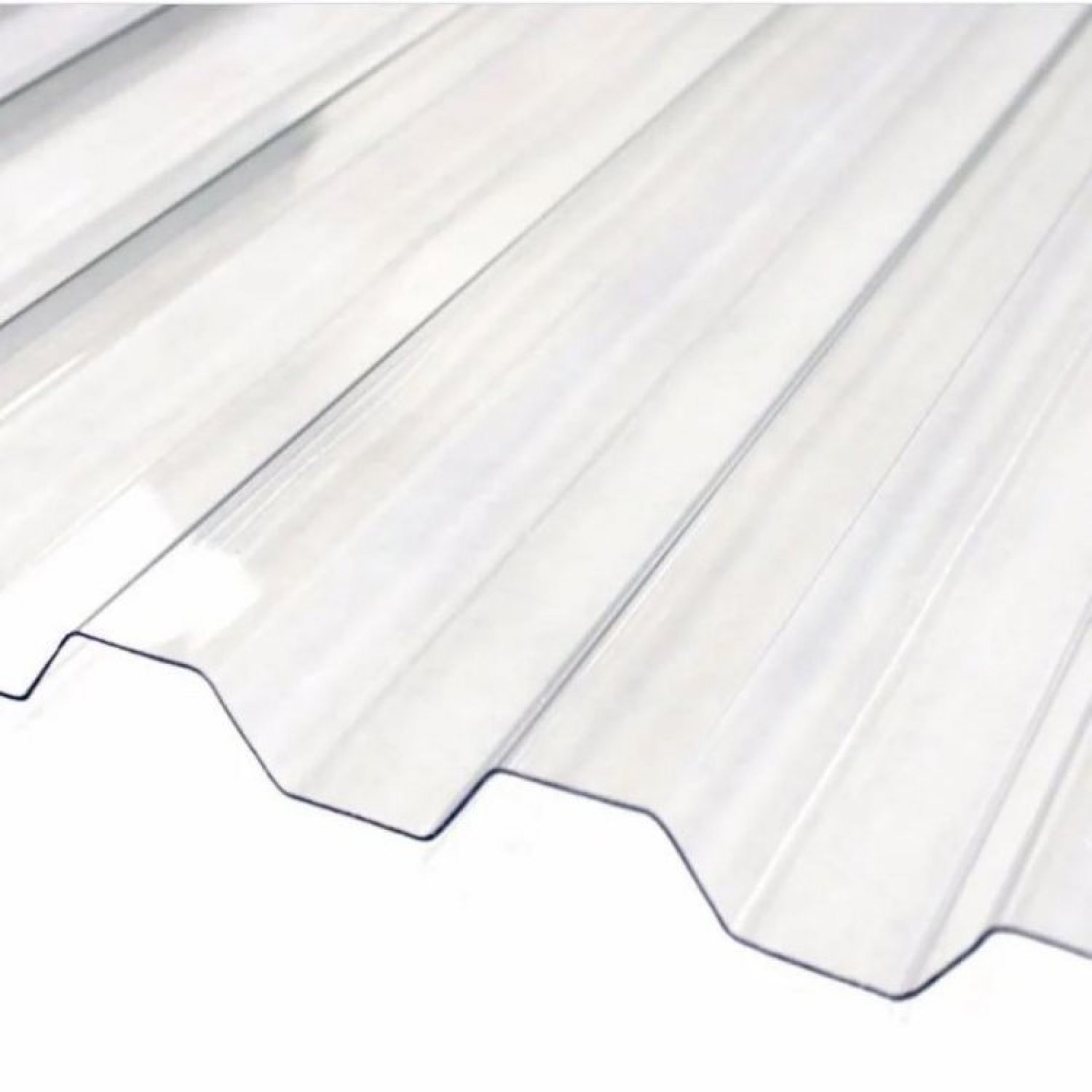 Kit Com 15 Telhas Policarbonato 244cm X 99cm Grega Transparente