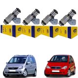 4 Bicos Injetores Mercedes Classe A 160 190 Marelli Iwp071