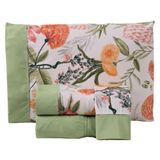 Jogo De Cama Lençol Casal California 4 Peças Verde 100% Poliéster