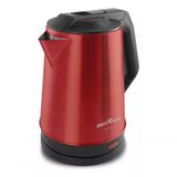 Chaleira Elétrica Britânia Bch12v Inox 1,9l Vermelho 220v