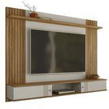 Painel Suspenso 180 Cm 2 Portas Den 8700 Off White Nature Plla