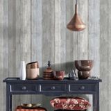 Papel De Parede Hana Madeira Cinza 2601-4