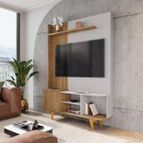 Painel Com Rack Corumbáu Para Tv De 55 Polegadas