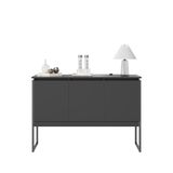 Buffet Elegante 3 Portas Londres Preto Onix